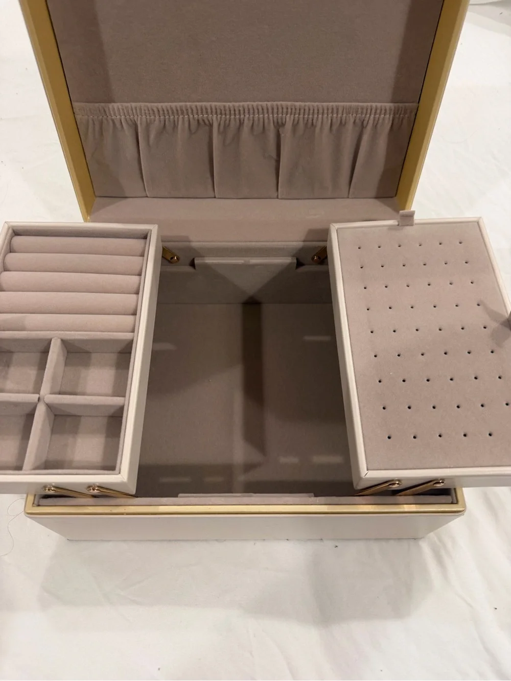 Luxury Quilted Jewelry Box